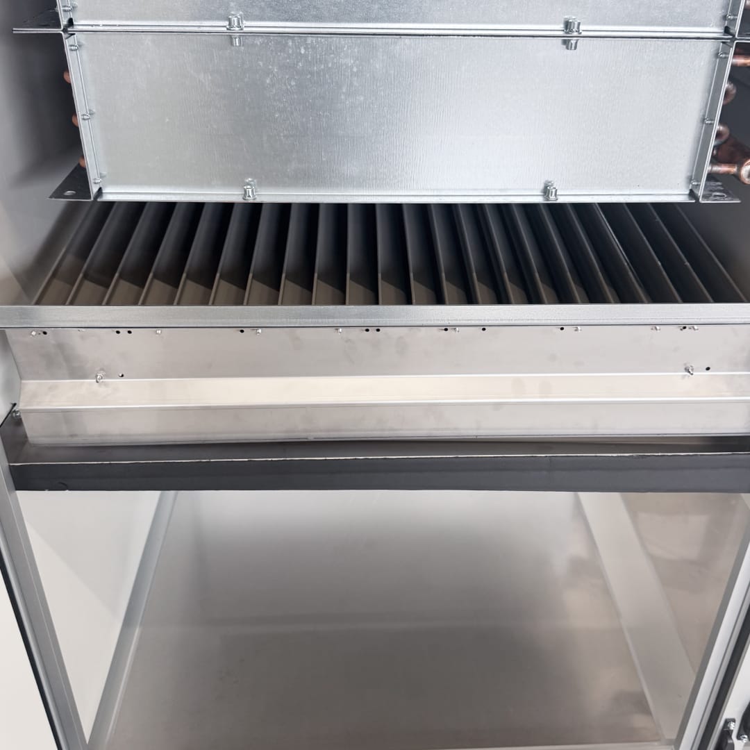 Stainless steel condensing boiler with CTA cabinet heat exchanger