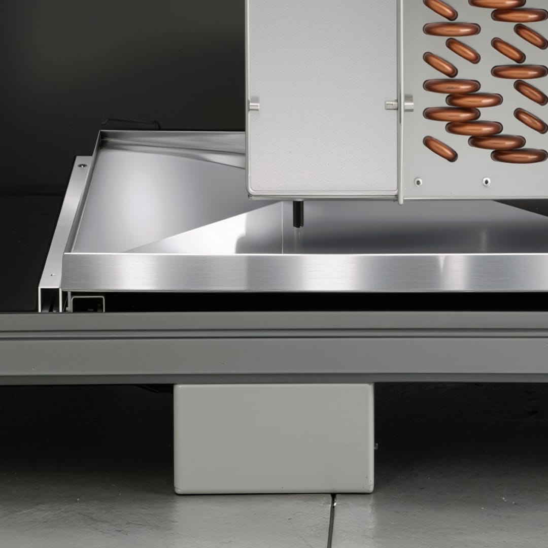 Bac condensat inox CTA recueil condensation