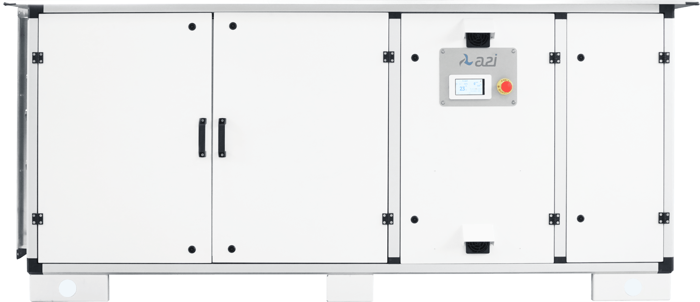 Air handling unit with A2i control