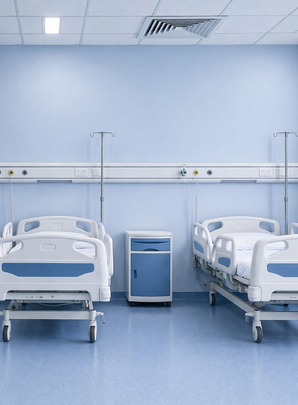 White operating theatre room A2i Hospital